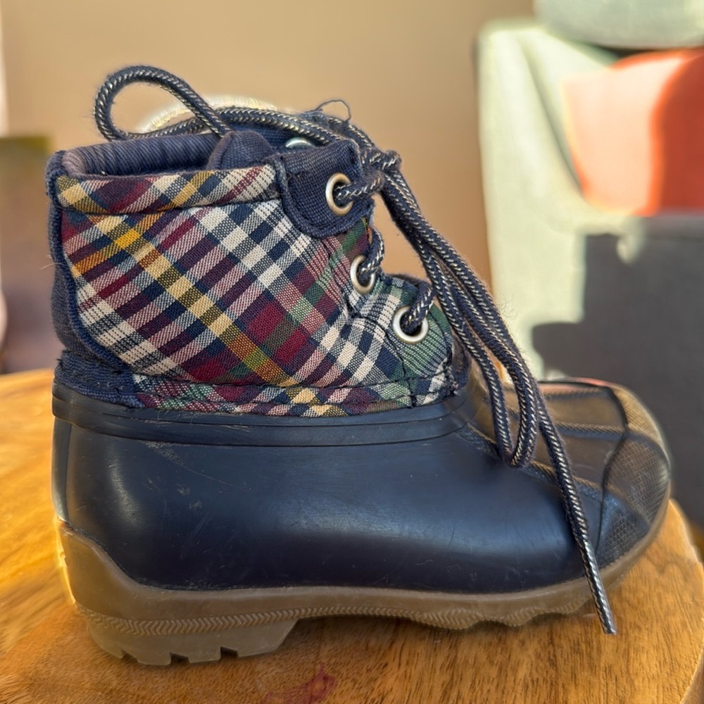 Sperry girls waterproof rain boots
